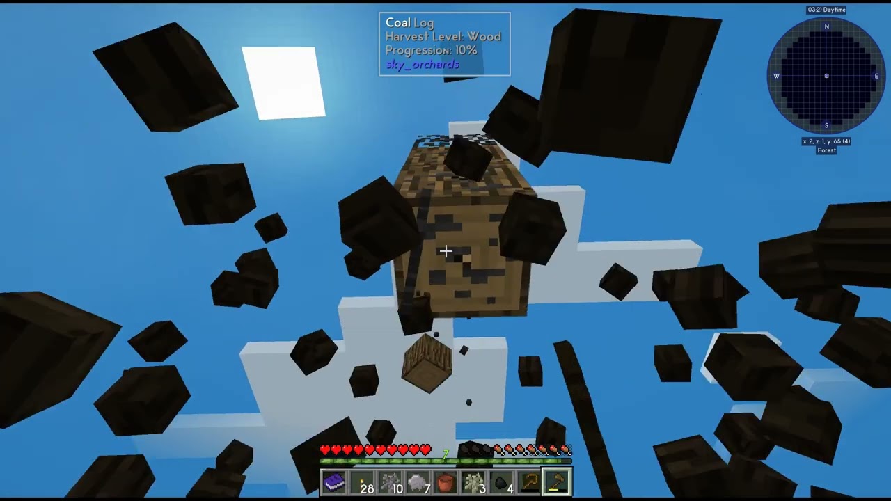 Part 4: Sand & Coal Sapling [SkyFactory 4 (2022)]