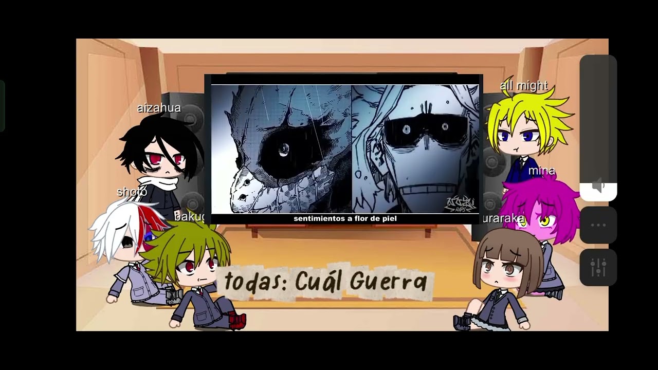 Los amigos de izuku reaccionan a deku vigilante