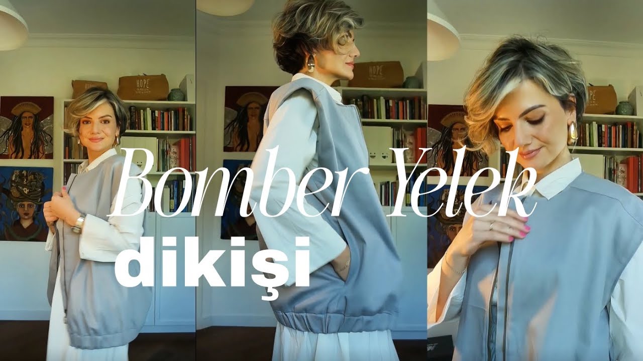 Bomber Yelek Dikişi