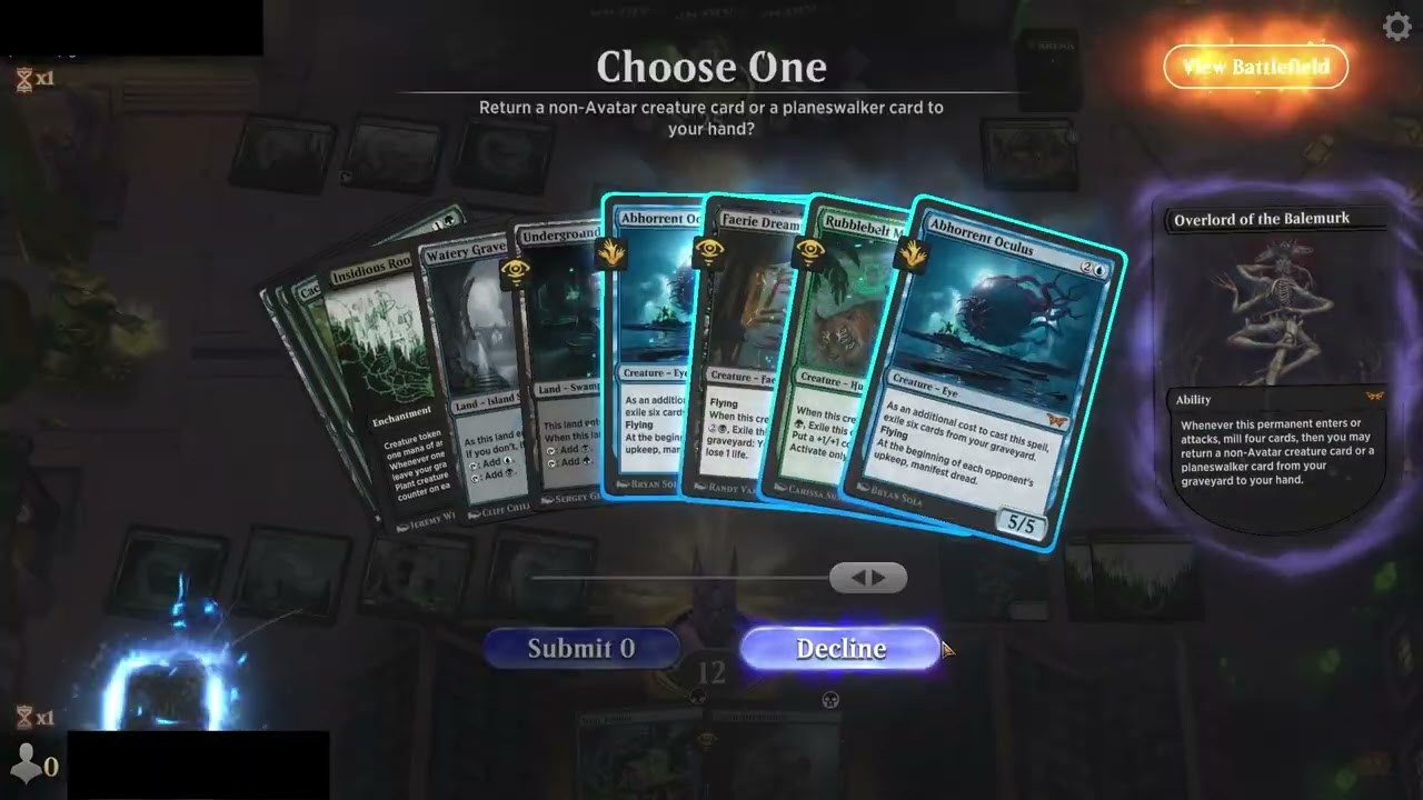 Standard: Sultai Oculus-Roots vs Golgari Landfall