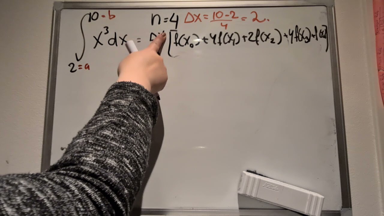 5.9 Calculus1 Numerical Integration Simpson's Rule  التكاملات العددية سيمسون