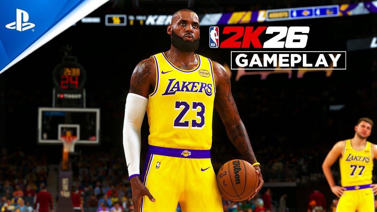Геймплей NBA 2K26 (PS5): WARRIORS против LAKERS | Победитель! [4K UHD]