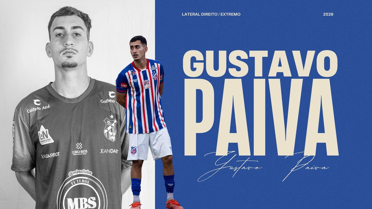 GUSTAVO PAIVA - LATERAL DIREITO / EXTREMO - 2026