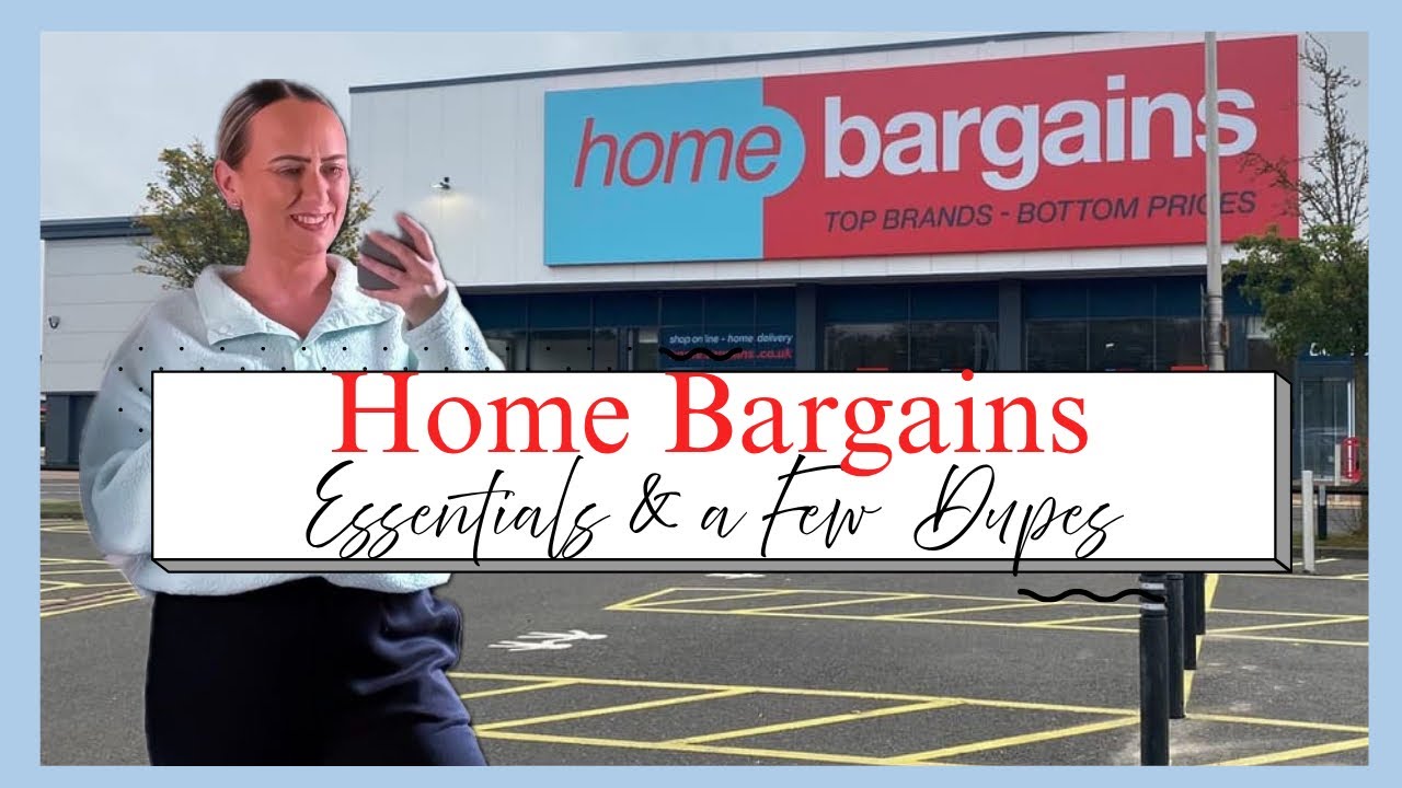 Покупки в Home Bargains &mdash; несколько прекрасных новинок и аналогов.