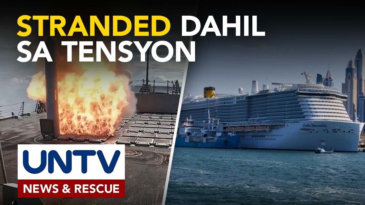 Libu-libong mga seafarers at cruise passengers, stranded sa gulf