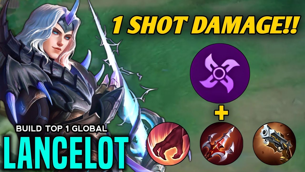 THIS VIDEO TEACH YOU HOW TO PLAY LANCELOT LIKE A PROPLAYER!!! Build Top 1 global - Mobie legends