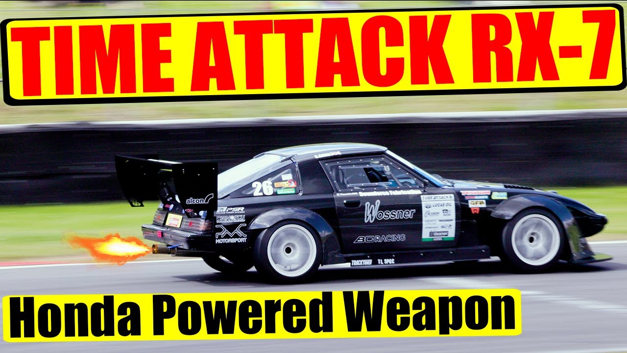 🔥HONDA Powered MAZDA RX7 Time ATTACK Weapon!🚗