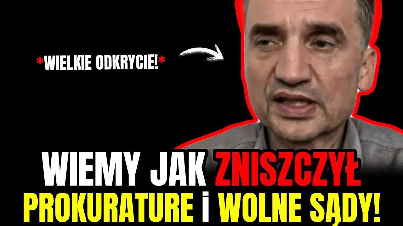 UJAWNIONO JAK ZIOBRO i PiS ZNISZCZYLI WYMIAR SPRAWIEDLIWOŚCI!