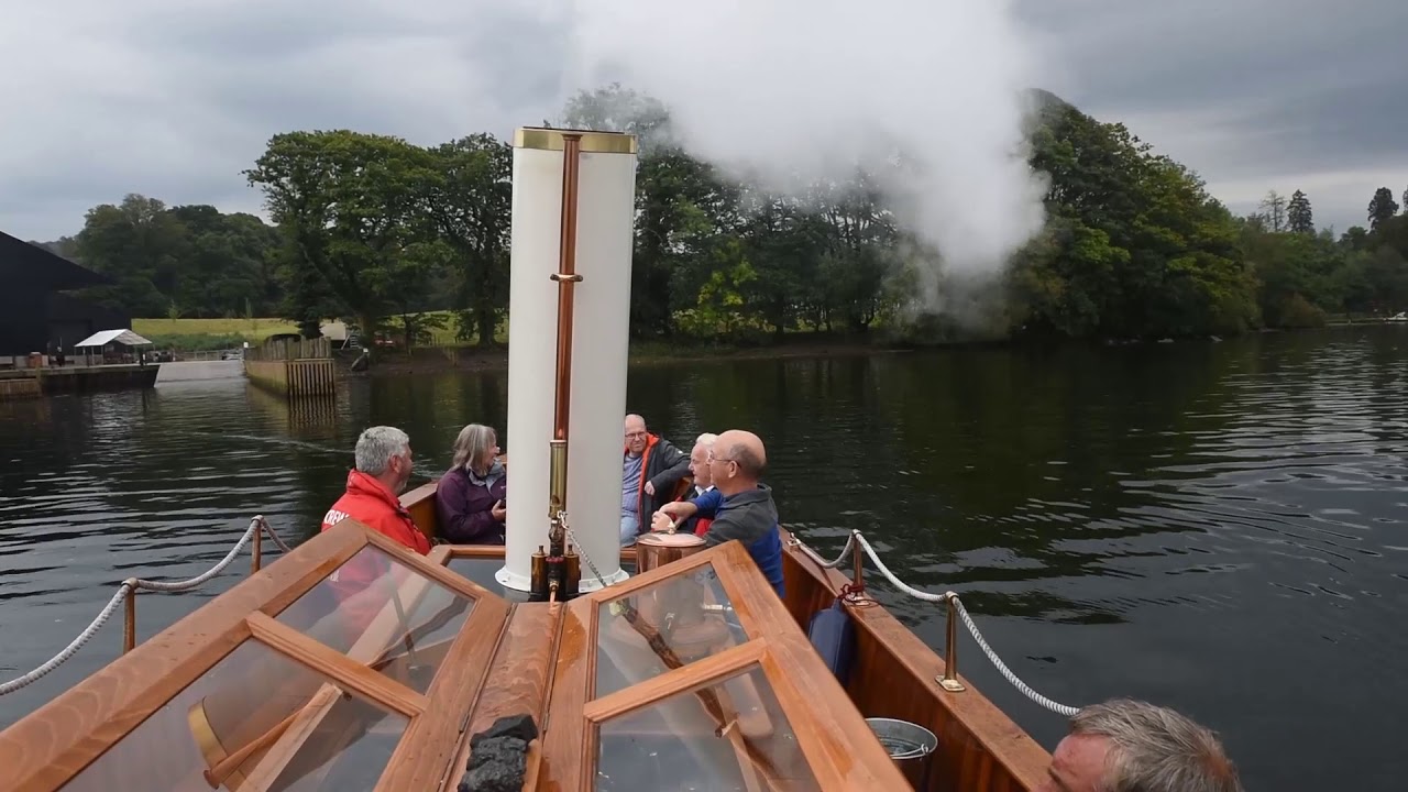 Windermere Jettys steam launch Osprey