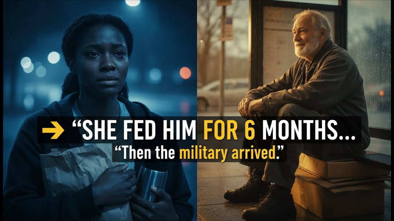 Black Girl Brought Breakfast to Old Man Daily — One Day, Army Officers Arrived at Her Door