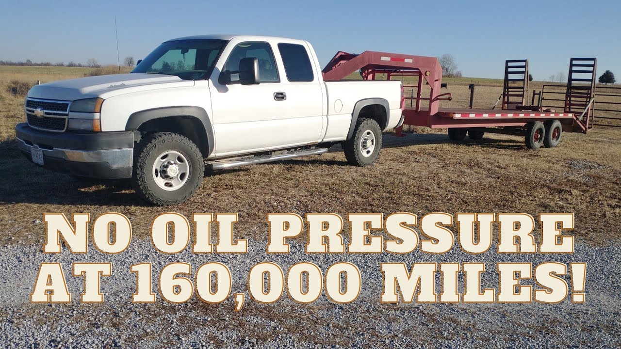 Sudden Loss of Oil Pressure Diagnosis and Repair on a 2007 Chevy Silverado 2500 HD Classic