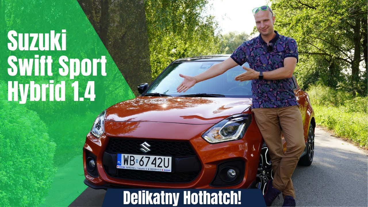 Suzuki Swift Sport Hybrid 1.4 BOOSTERJET 129KM 2WD 6MT 2022. Delikatny Hothatch!