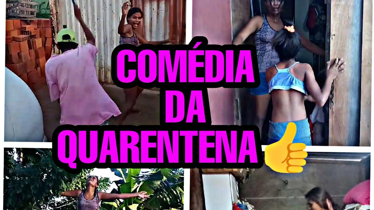 NOSSA QUARENTENA VERS&Atilde;O COM&Eacute;DIA😂👍