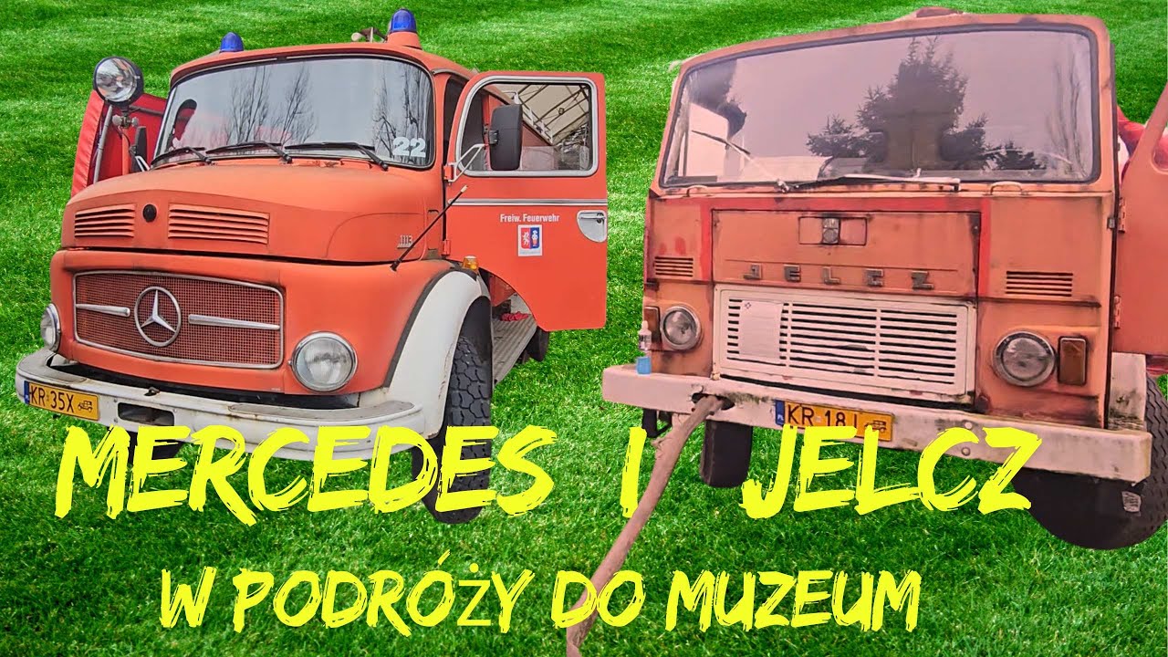 MERCEDES,JELCZ i DENIS - kolejne unikaty jadą do Muzeum w Zbrosławicach