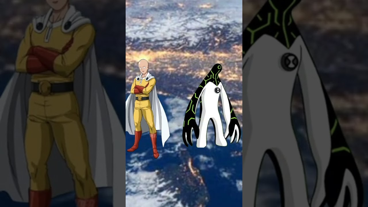 Saitama vs Ben10 #ben10 #saitama #anime #shorts