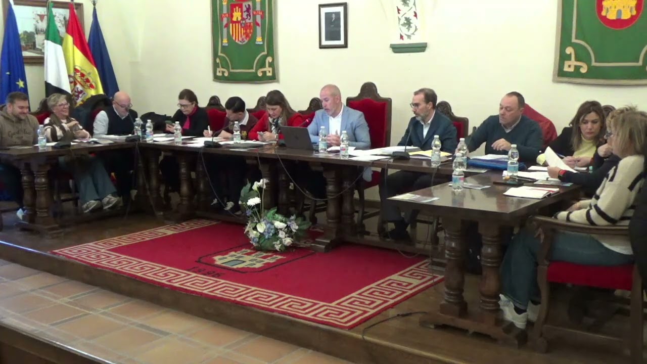 Pleno municipal del mes de febrero 2026