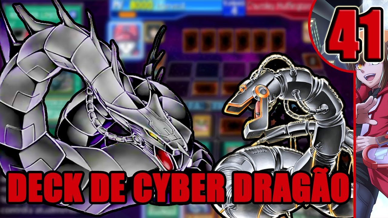 Yu-Gi-Oh! GX Tag Force - |#41| - Deck de cyber dragão