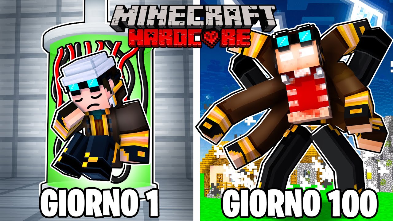 MINECRAFT MA POSSO DIVENTARE UN MUTANTE! LYON WARDEN OP!!