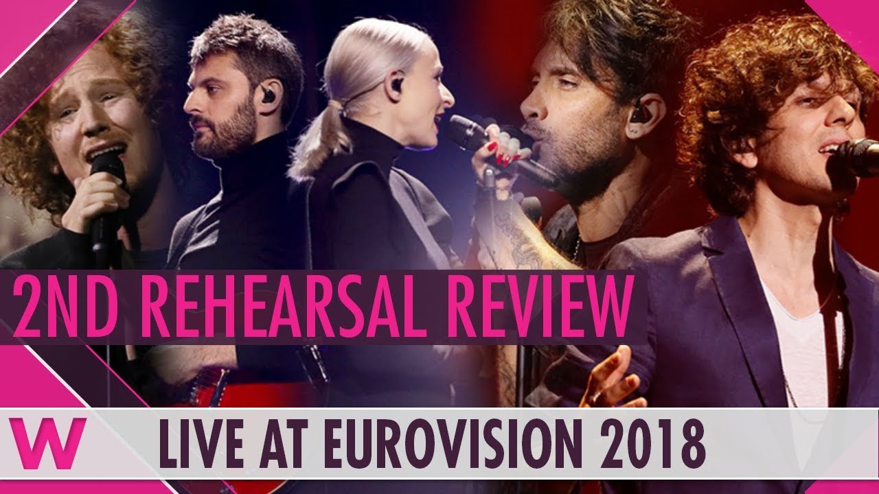 Second Rehearsals: Germany, France, Italy @ Eurovision 2018 (Review) | wiwibloggs