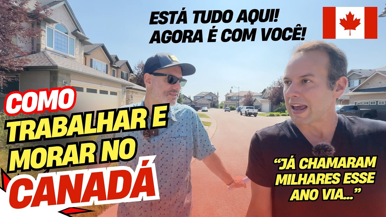 PAPO-RETO SOBRE A SITUAÇÃO DOS BRASILEIROS NO CANADÁ
