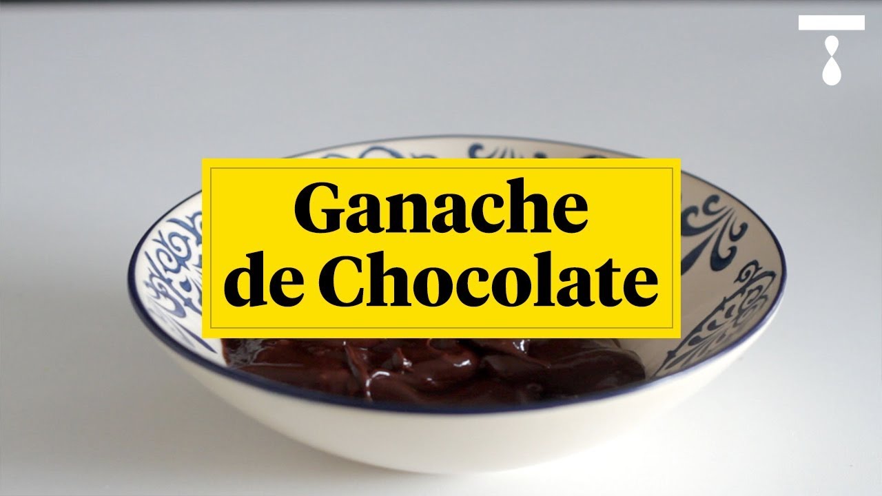 COMO FAZER GANACHE DE CHOCOLATE