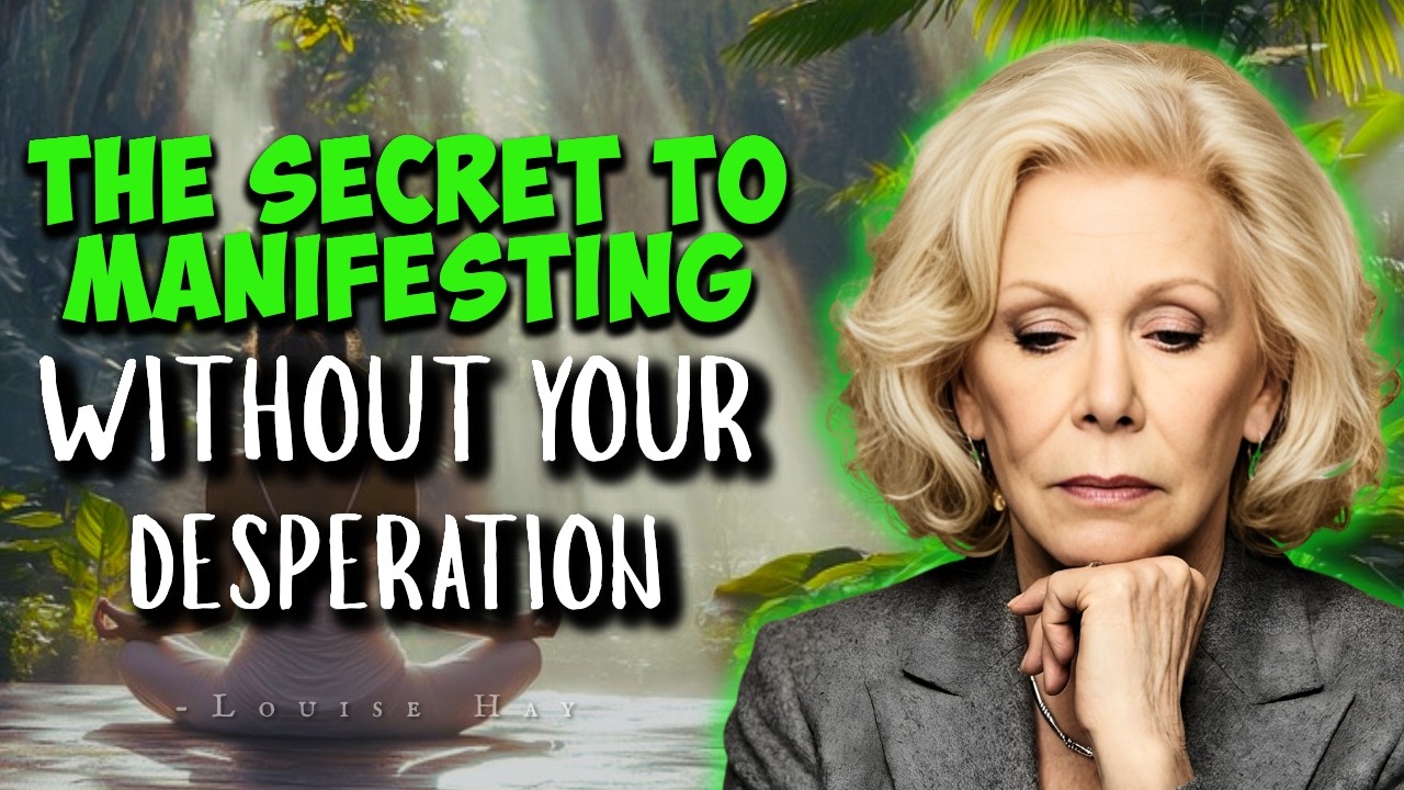 Louise Hay: The Secret To Manifesting Without Desperation