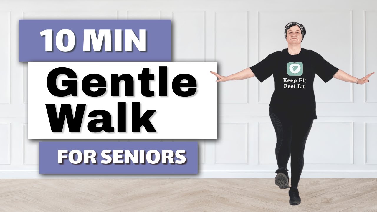 10-Minute Gentle Walk | Easy Movement for Seniors
