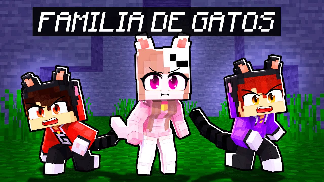 LAYSA foi ADOTADA por BEBÊS GATOS no MINECRAFT!