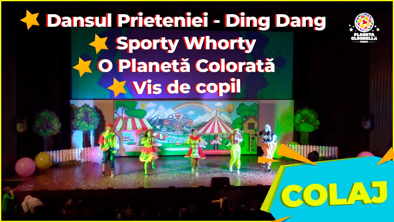 Trupa Planeta Clounella - Cantece pentru Copiii - Muzica pentru Copii - Cantece pentru Copii | Colaj