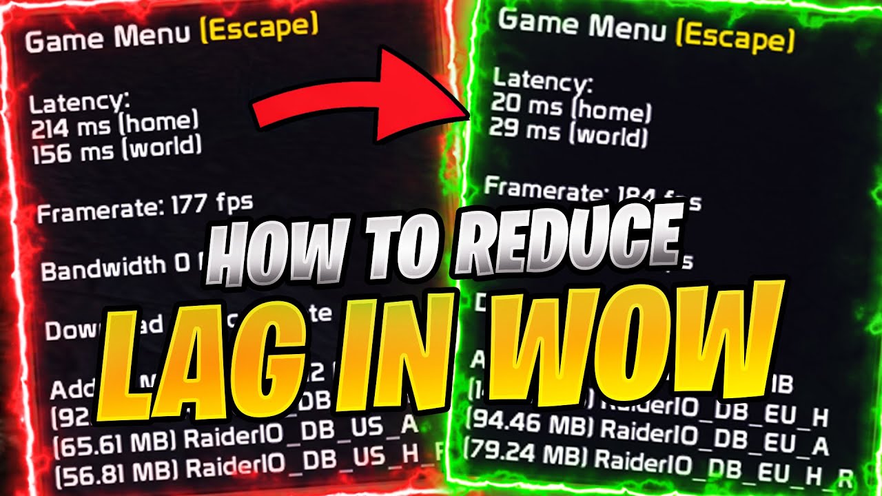How I Lower My Latency In World of Warcraft