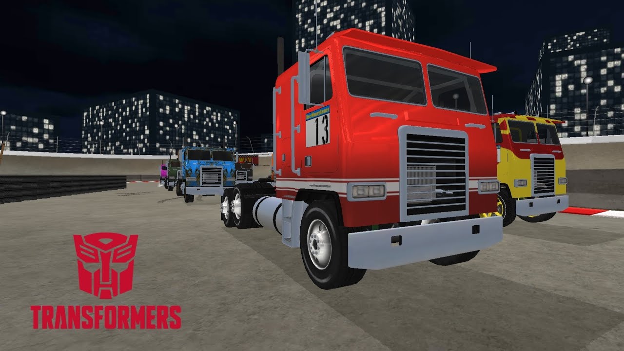 Echando carreras con Optimus Prime en Demolition Derby 3 