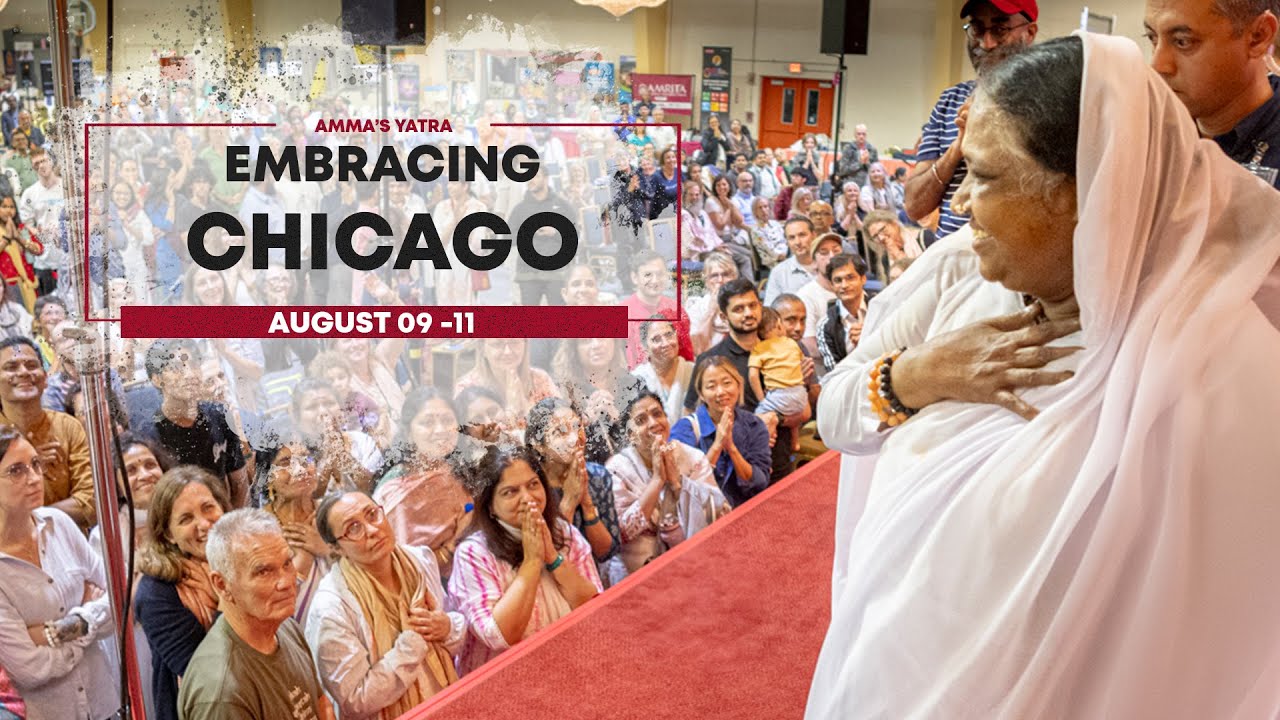 Global Spring of Love: Amma's Yatra 2024 - Highlights from Chicago, USA -  Aug 09 -11