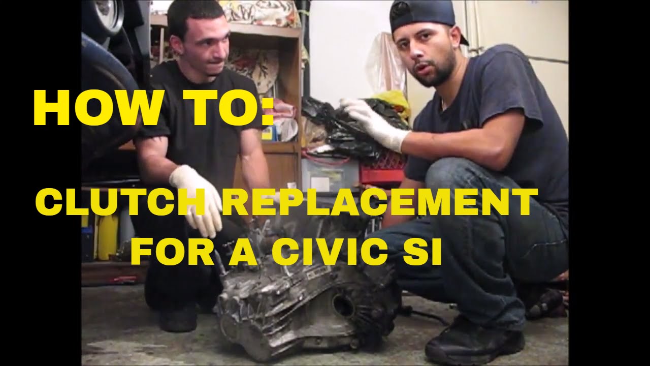 ЗАМЕНА СЦЕПЛЕНИЯ CIVIC SI 2008 ГОДА!
