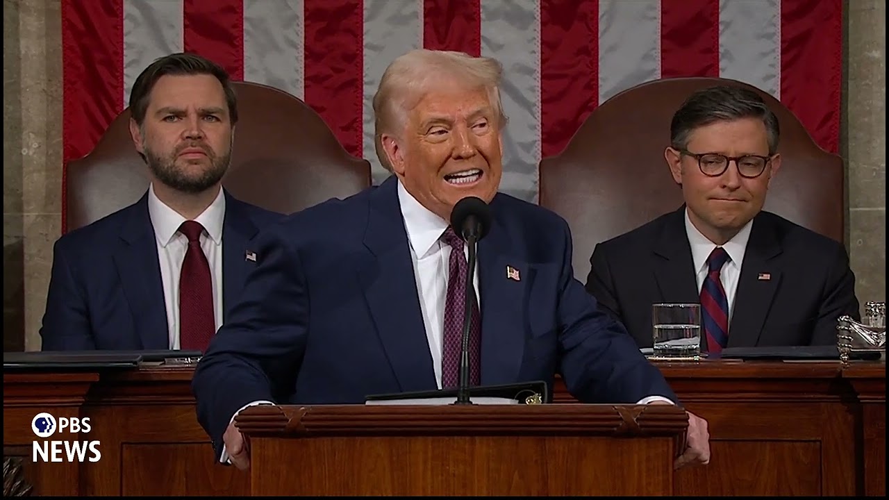 WATCH: Trump revives ‘Drill, baby, drill’ and oil and gas pledges | 2025 Trump address to Congress