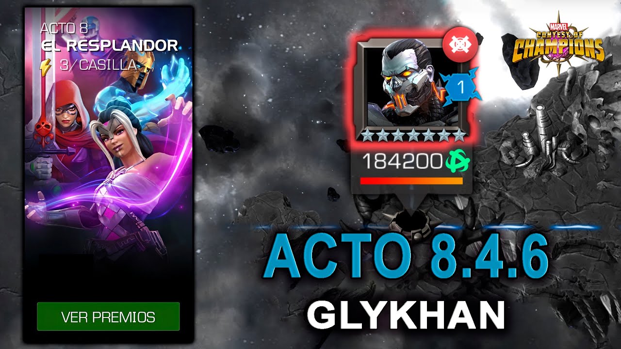 Glykhan ACTO 8.4.6 | C&oacute;mo Derrotar a Glykhan | MCOC V&iacute;deo 994