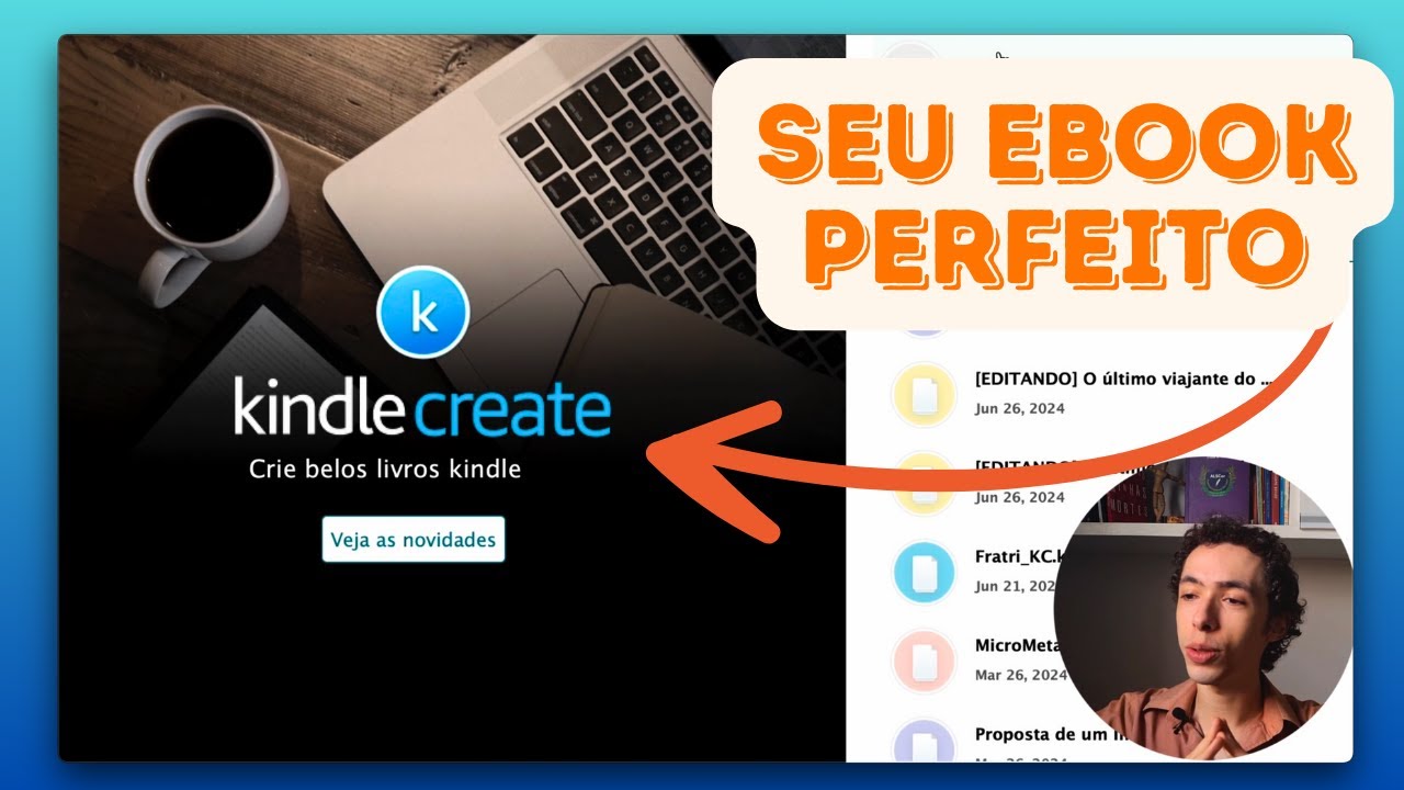 Vai publicar livro e-book pelo Kindle Direct Publishing? USE O KINDLE CREATE A SEU FAVOR