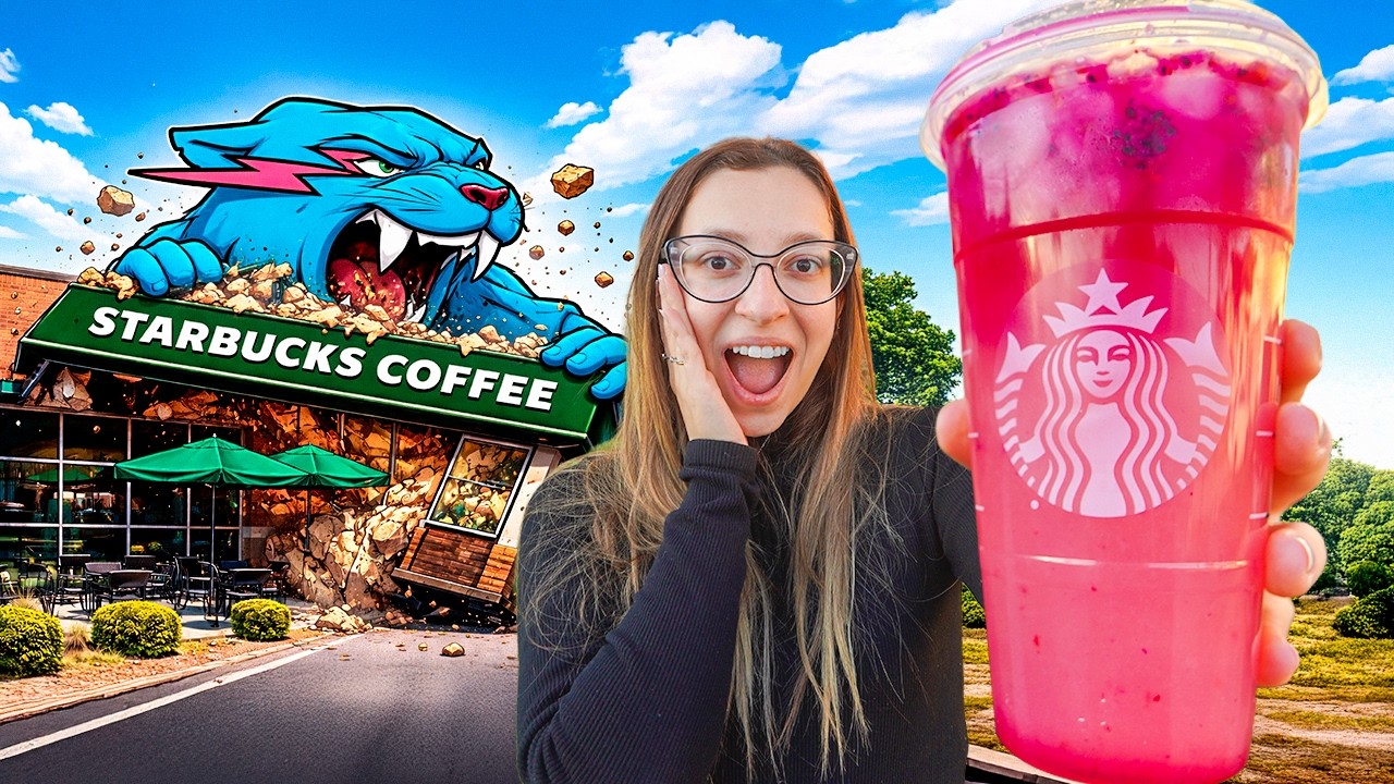 EXPERIMENTEI A BEBIDA DO MR BEAST DO STARBUCKS