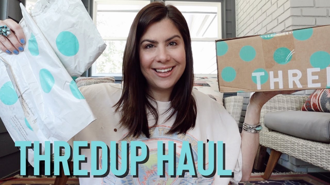 ThredUp Online Thrift Haul To Resell On Poshmark For Profit
