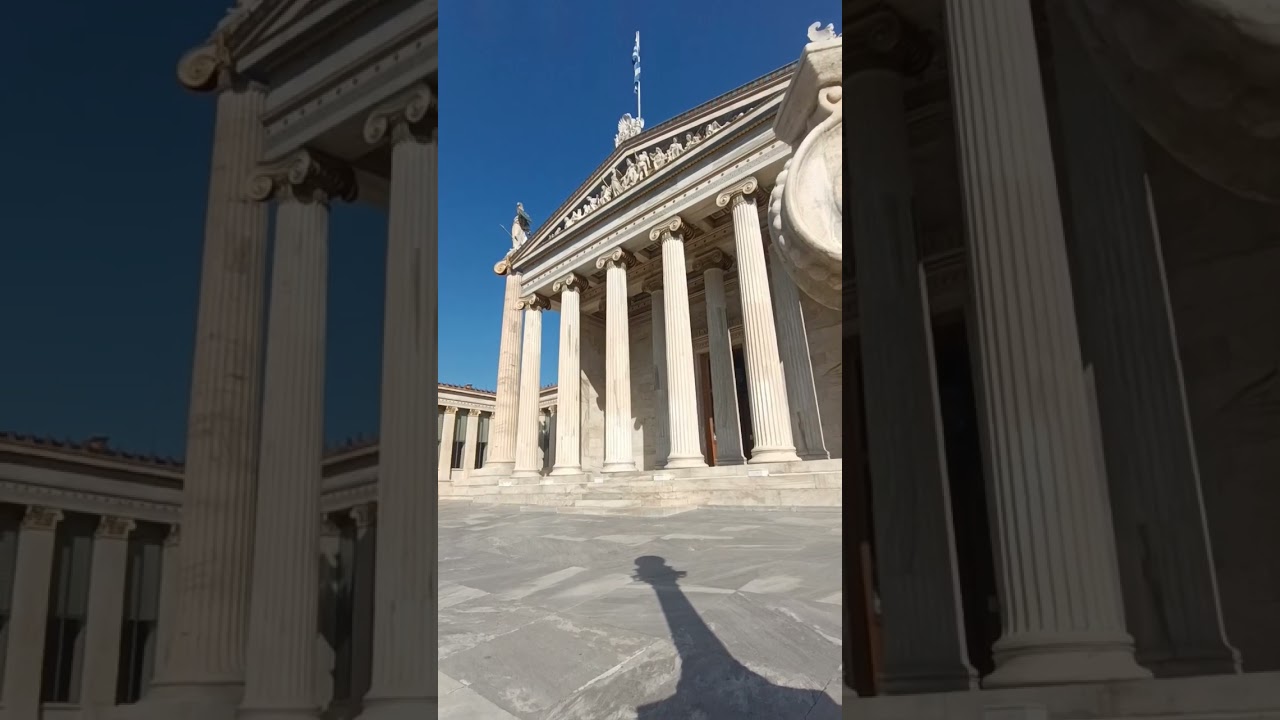 Greece, Athens, National Academy of Greece.