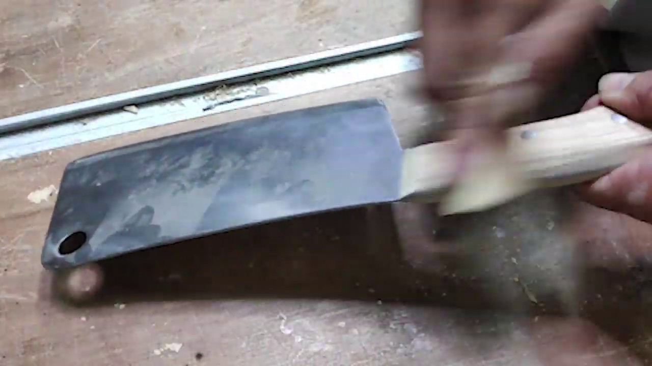 Broken knife handle repair