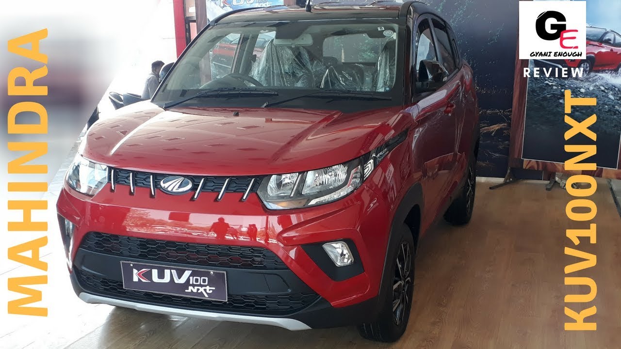 2018 Mahindra KUV 100 NXT K8 dual tone | red black | detailed review | features | specs !!!!