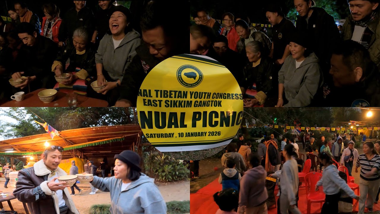 Пикник Тибетского молодежного конгресса 2026 #tibetanvlogger #sikkim #picnic