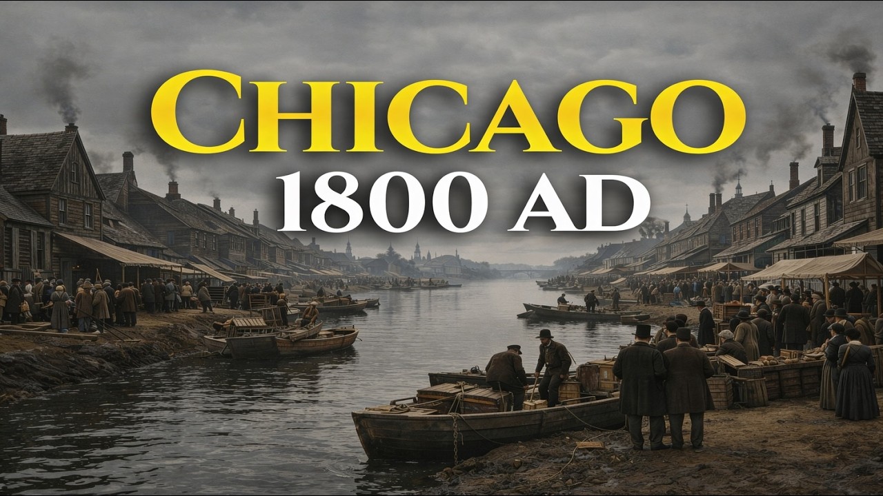 Chicago in the 1800s (Ai Reconstruction)