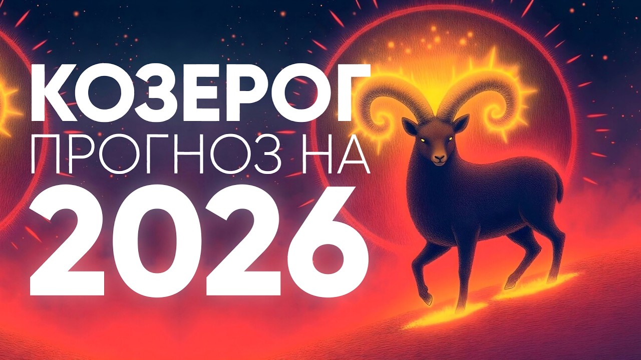 ♑КОЗЕРОГ! ГОРОСКОП на 2026 год!!! Краткий обзор САМОГО ВАЖНОГО!🔥#гороскоп #козерогпрогноз