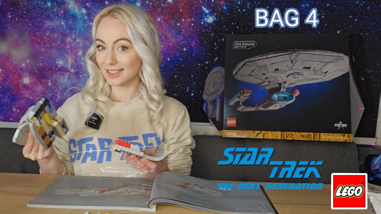 Набор LEGO Star Trek Enterprise, пакет 4, для сборки.