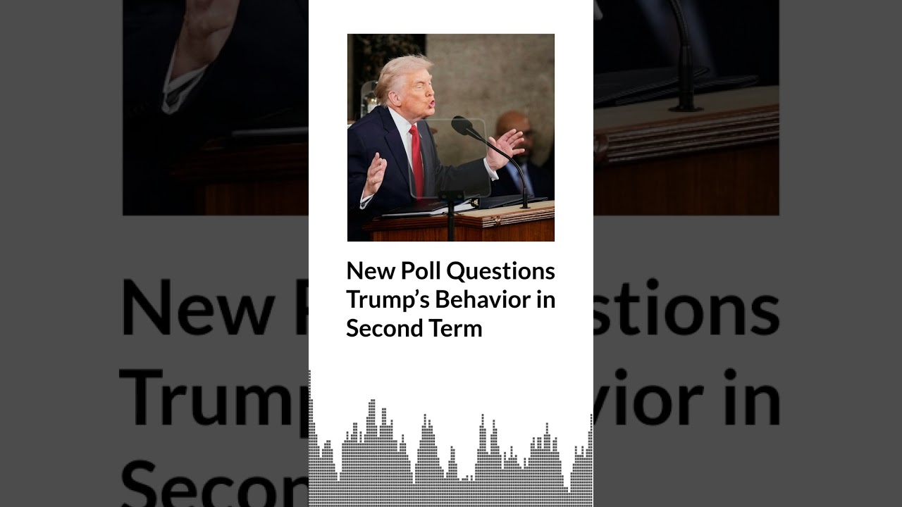New Poll Questions Trump&rsquo;s Behavior in Second Term | AURN News