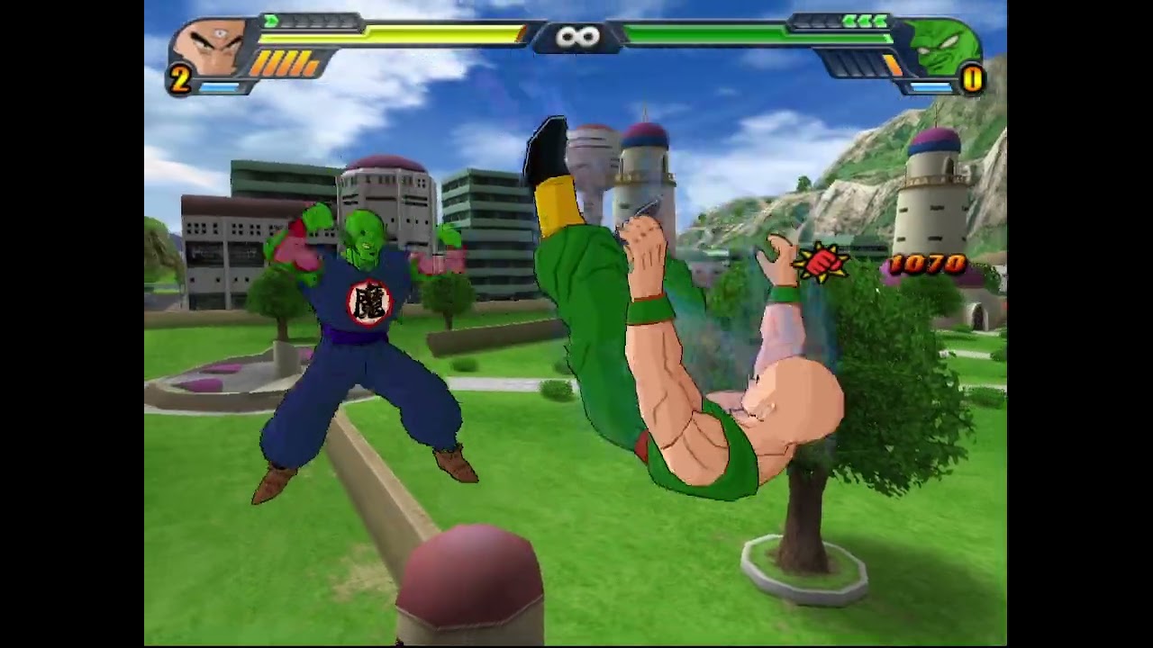 天津飯VSピッコロ(CPU vs CPU)【DRAGON BALL Z Sparking! METEOR】