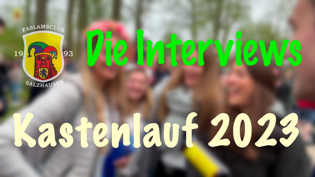 Kastenlauf Salzhausen 2023 | Die Interviews mit den Teilnehmern 🎤🍻