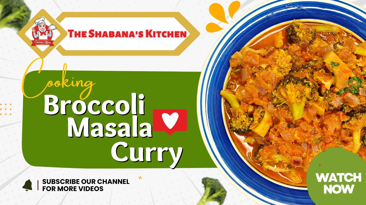 Healthy Broccoli Masala Curry recipe