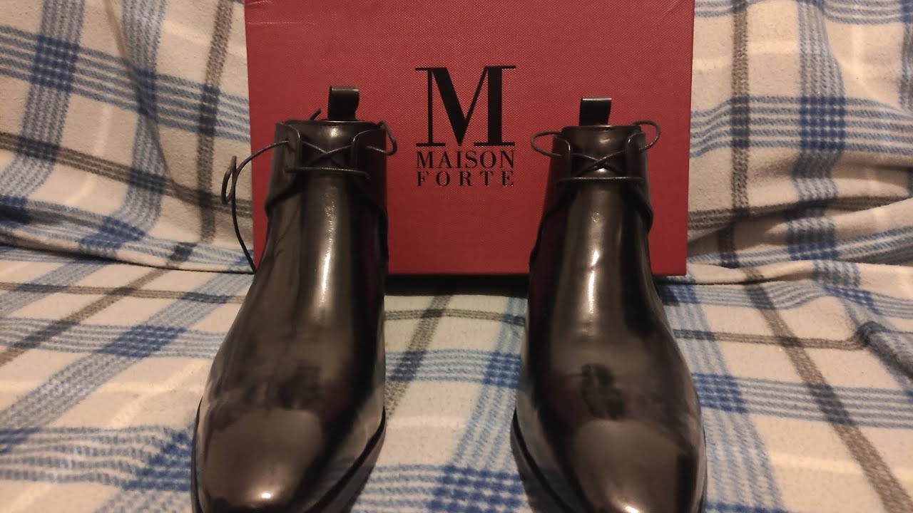 Maison Forte Falcon boot unboxing